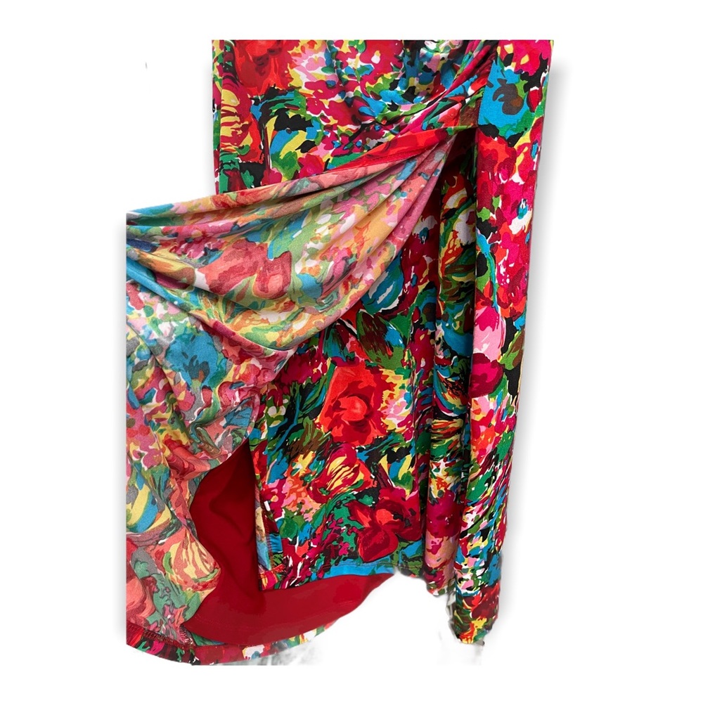 Lauren Ralph Lauren size 4 color red green pink paint - Picture 5 of 12